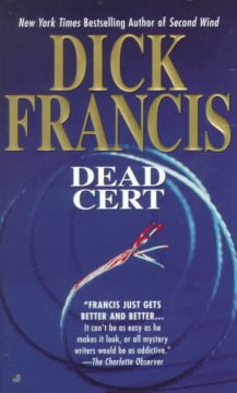 Dead cert Book cover