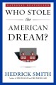 Go to record Who stole the American dream?